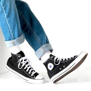 All Star High Top Classic Converse Black 8.5